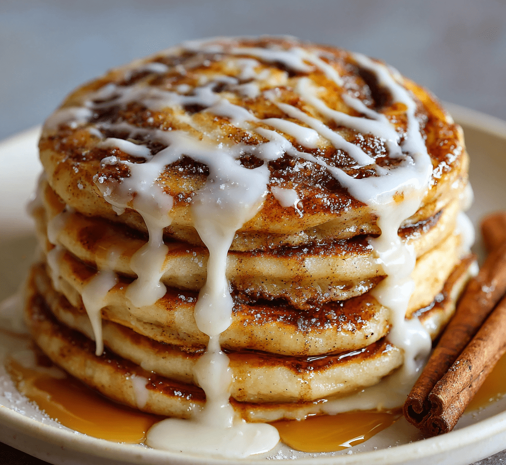 Cinnamon Swirl Pancakes