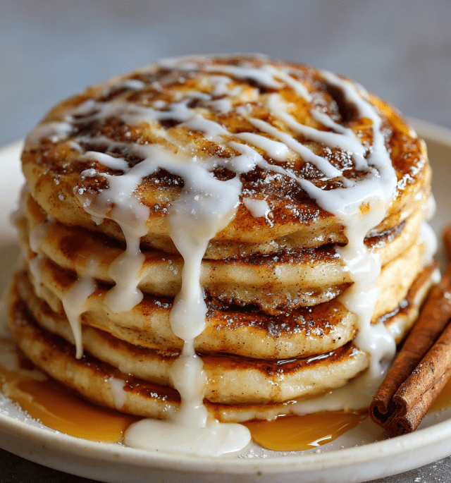 Cinnamon Swirl Pancakes
