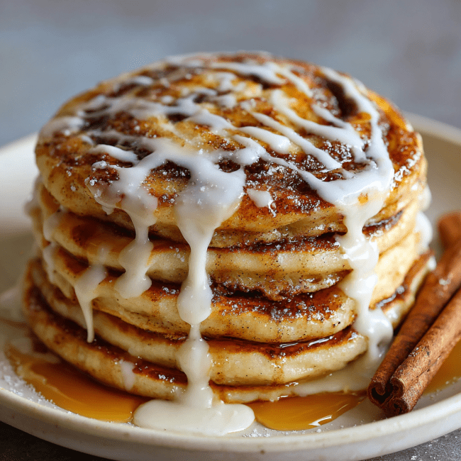 Cinnamon Swirl Pancakes