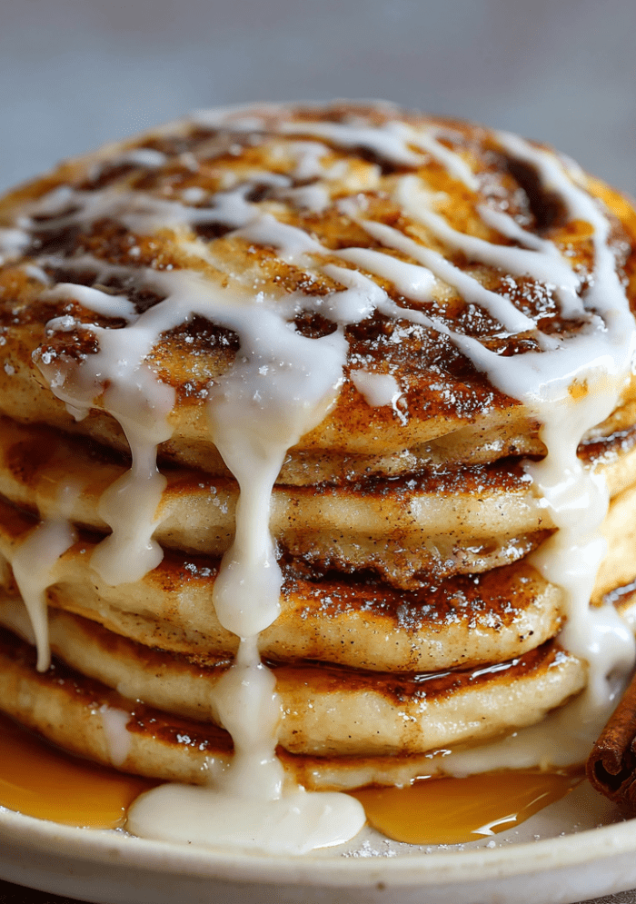 Cinnamon Swirl Pancakes