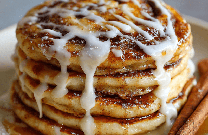Cinnamon Swirl Pancakes