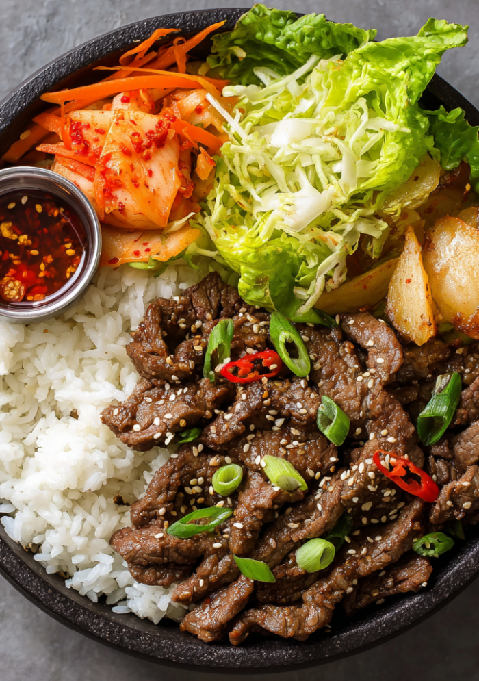 Korean Beef Bowl (Bulgogi)