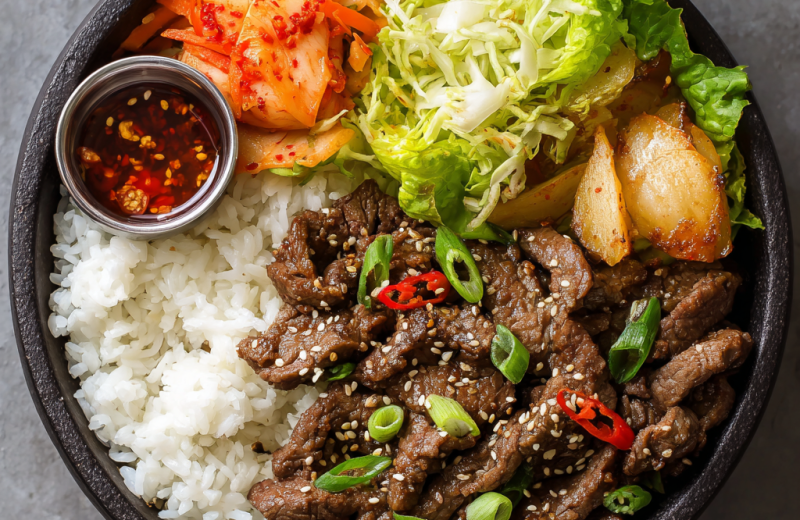 Korean Beef Bowl (Bulgogi)