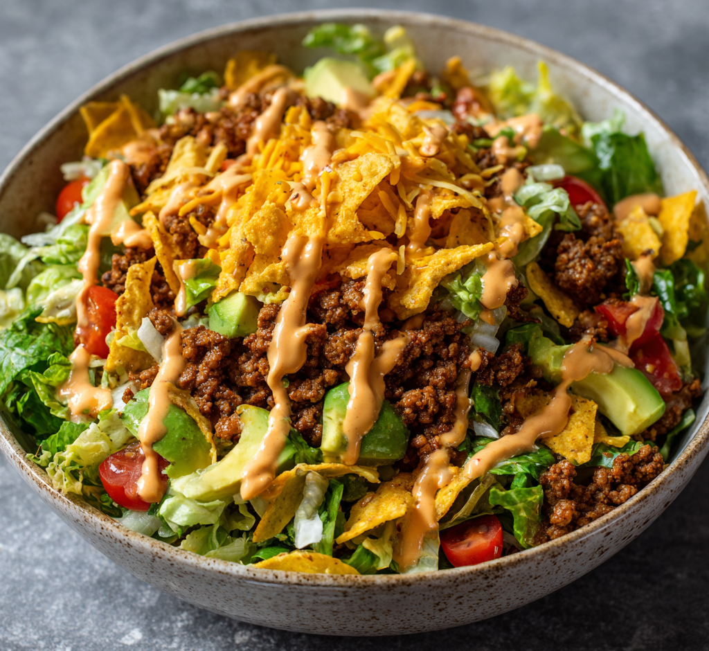 Loaded Taco Salad Bowl