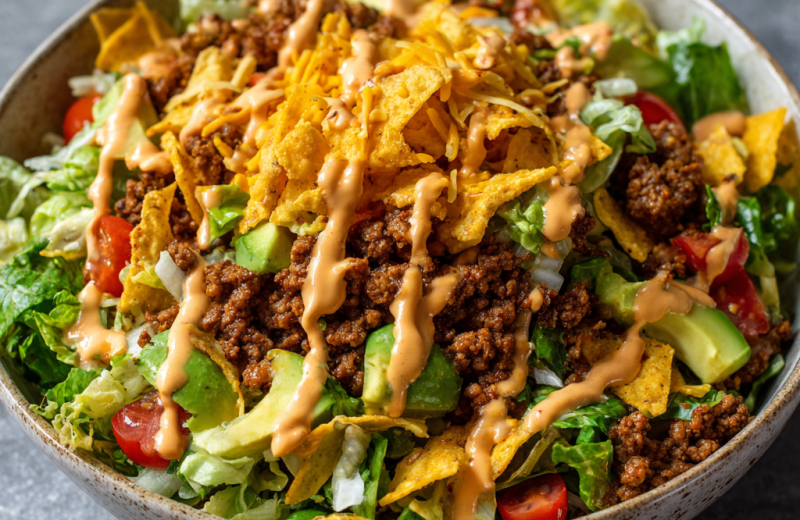 Loaded Taco Salad Bowl