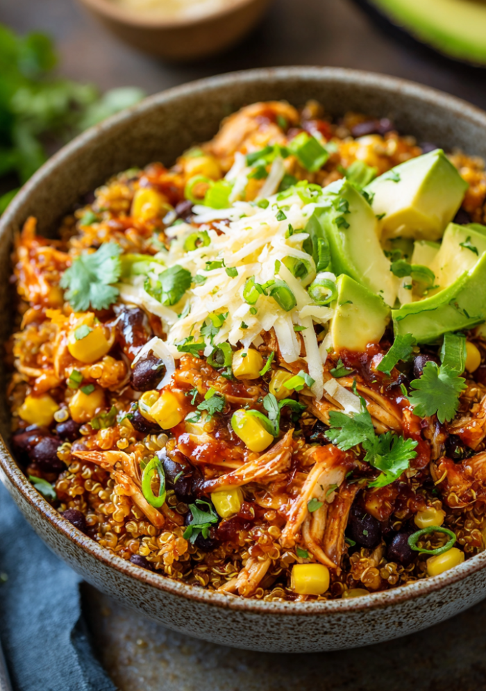 BBQ Chicken Quinoa Salad