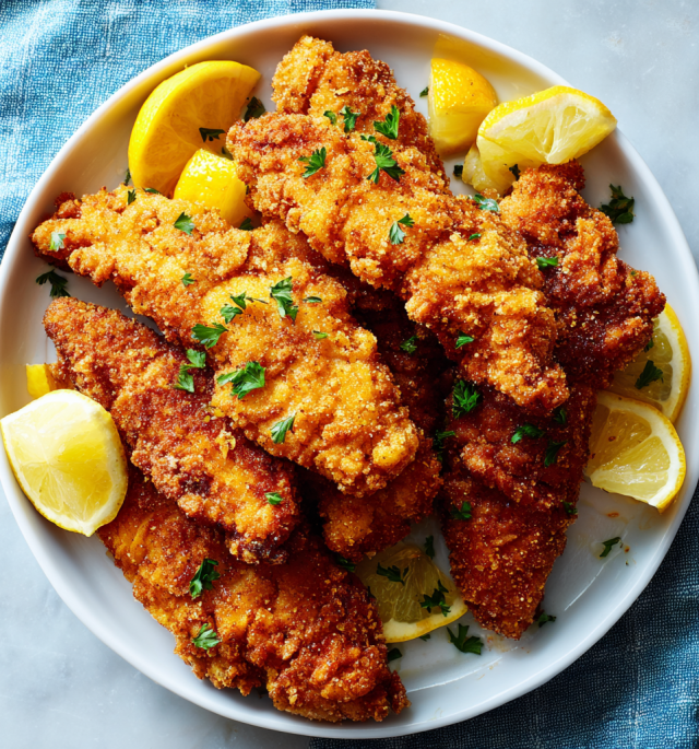 Lemonade Fried Chicken Tenders