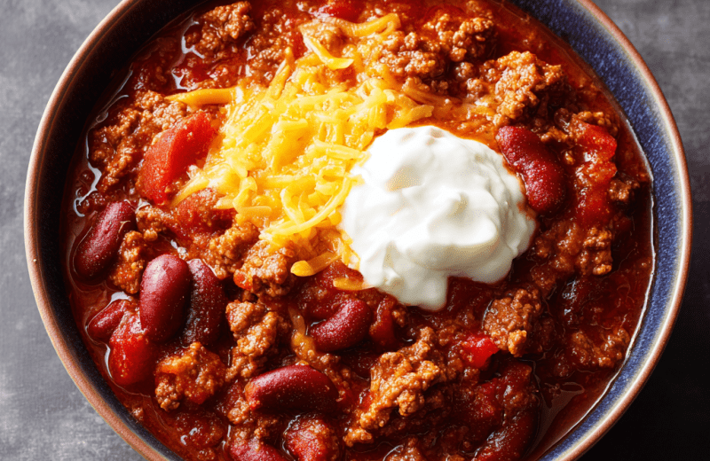 Easy 5-Ingredient Chili