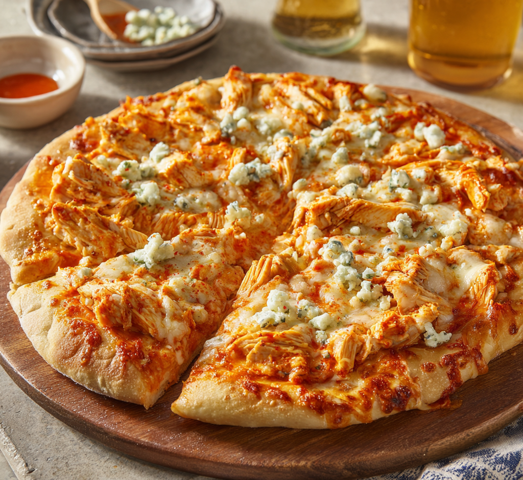 Buffalo-Style Chicken Pizza