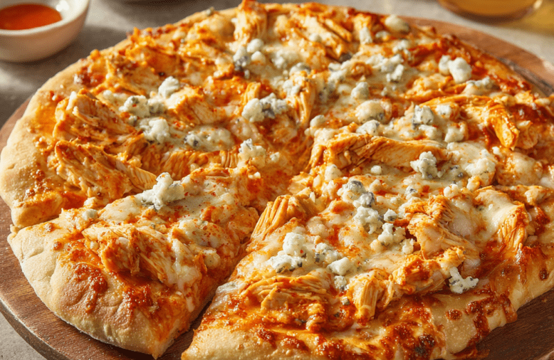 Buffalo-Style Chicken Pizza
