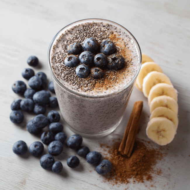 Blueberry Banana Smoothie