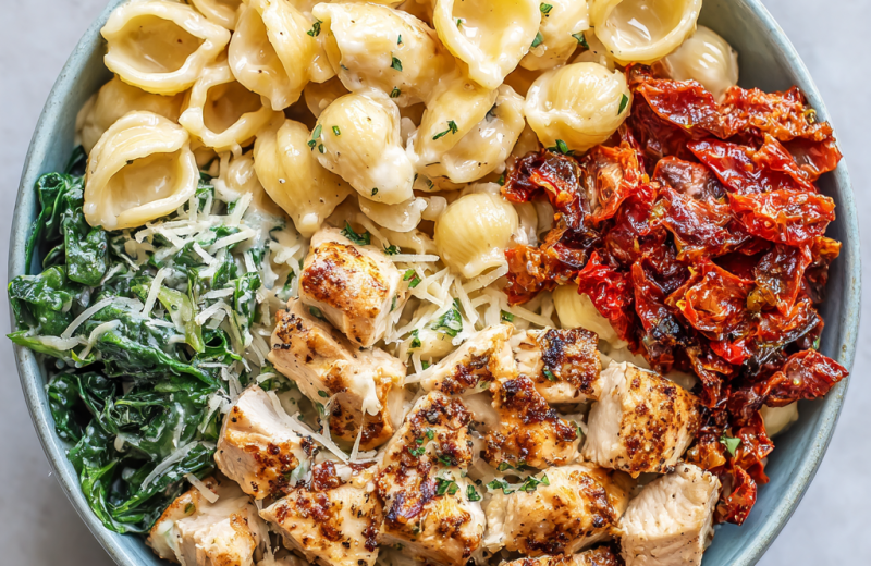 High-Protein Marry Me Chicken Meal Prep Bowls