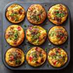 Turkey Bacon Breakfast Muffins