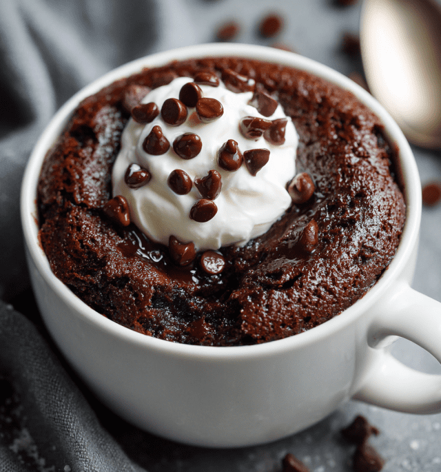 90-Second Brownie in a Mug