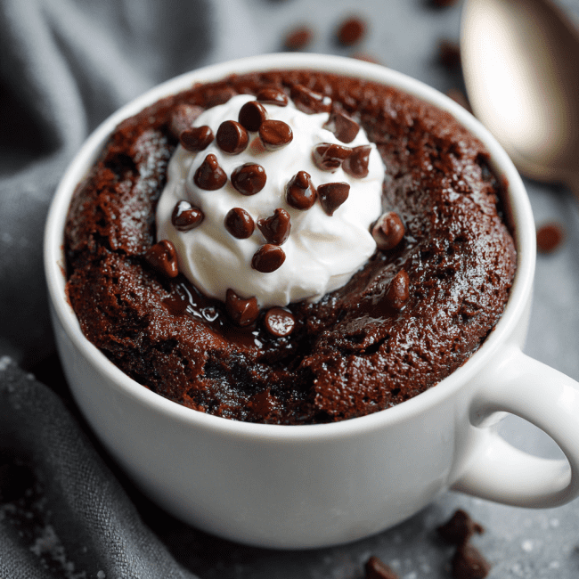 90-Second Brownie in a Mug