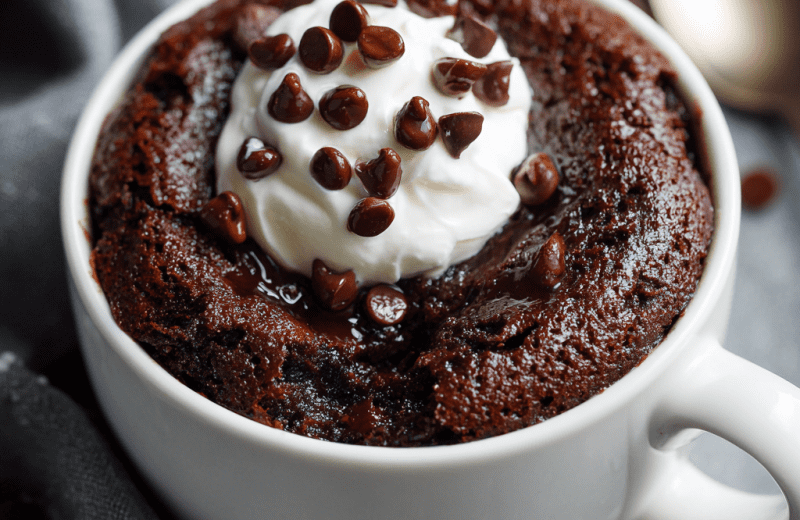 90-Second Brownie in a Mug