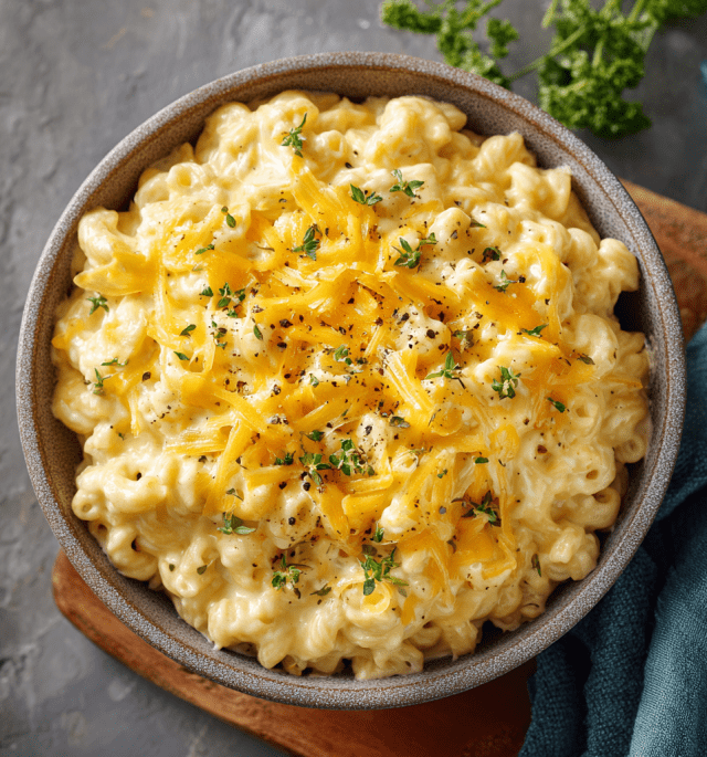 Creamy Cottage Cheese Mac