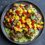 Cilantro Lime Chicken With Mango Salsa