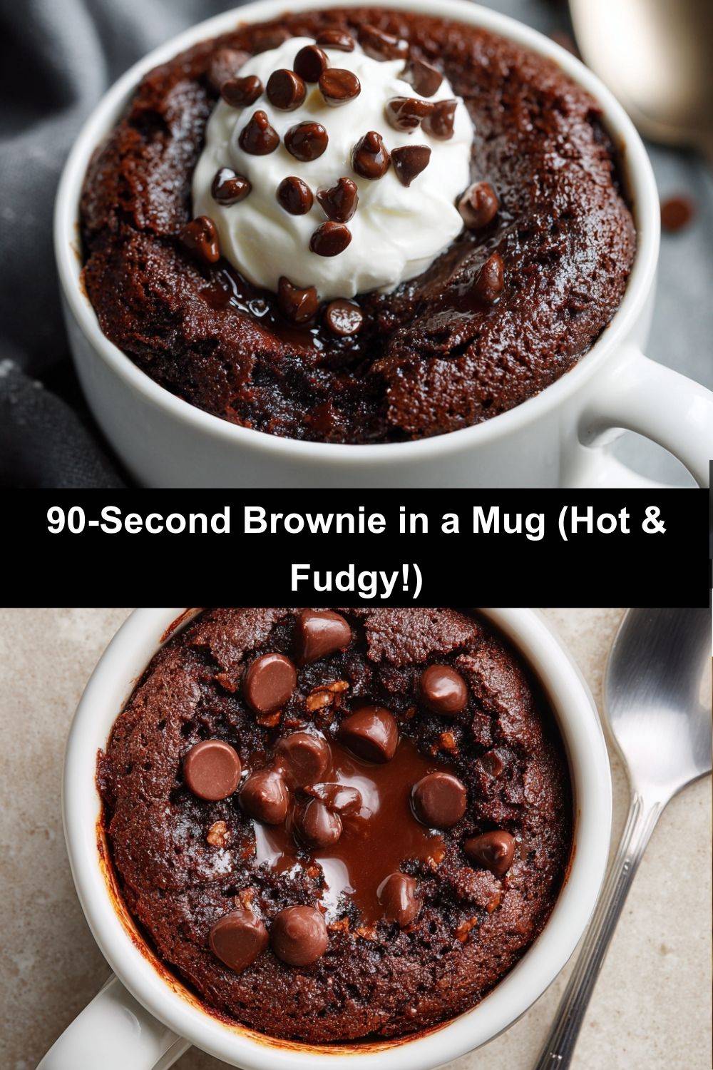 90-Second Brownie in a Mug