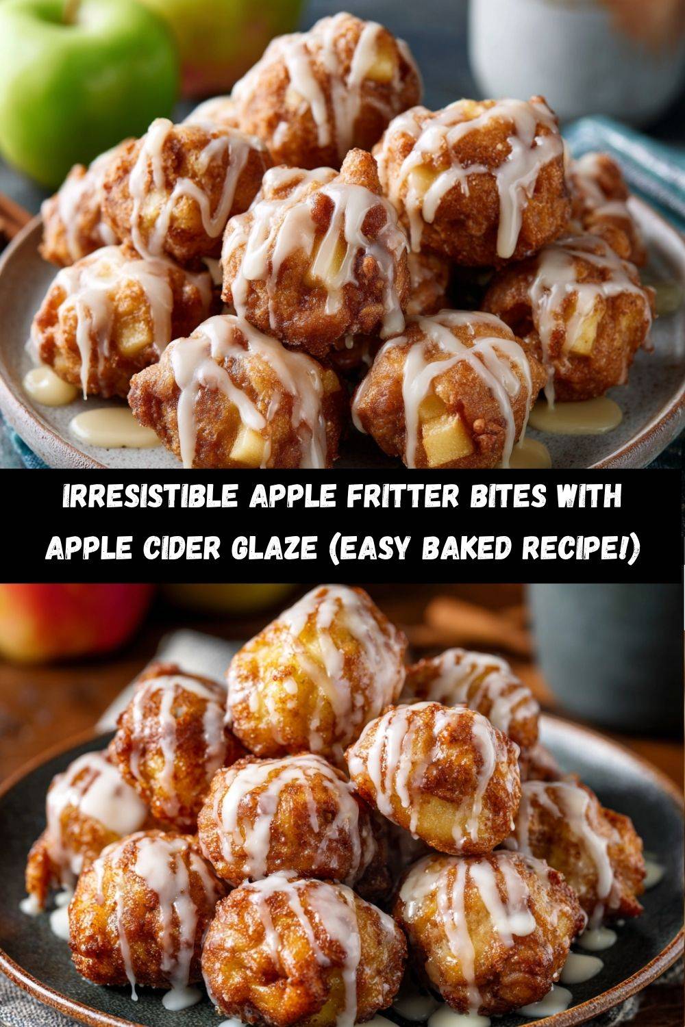 Apple Fritter Bites