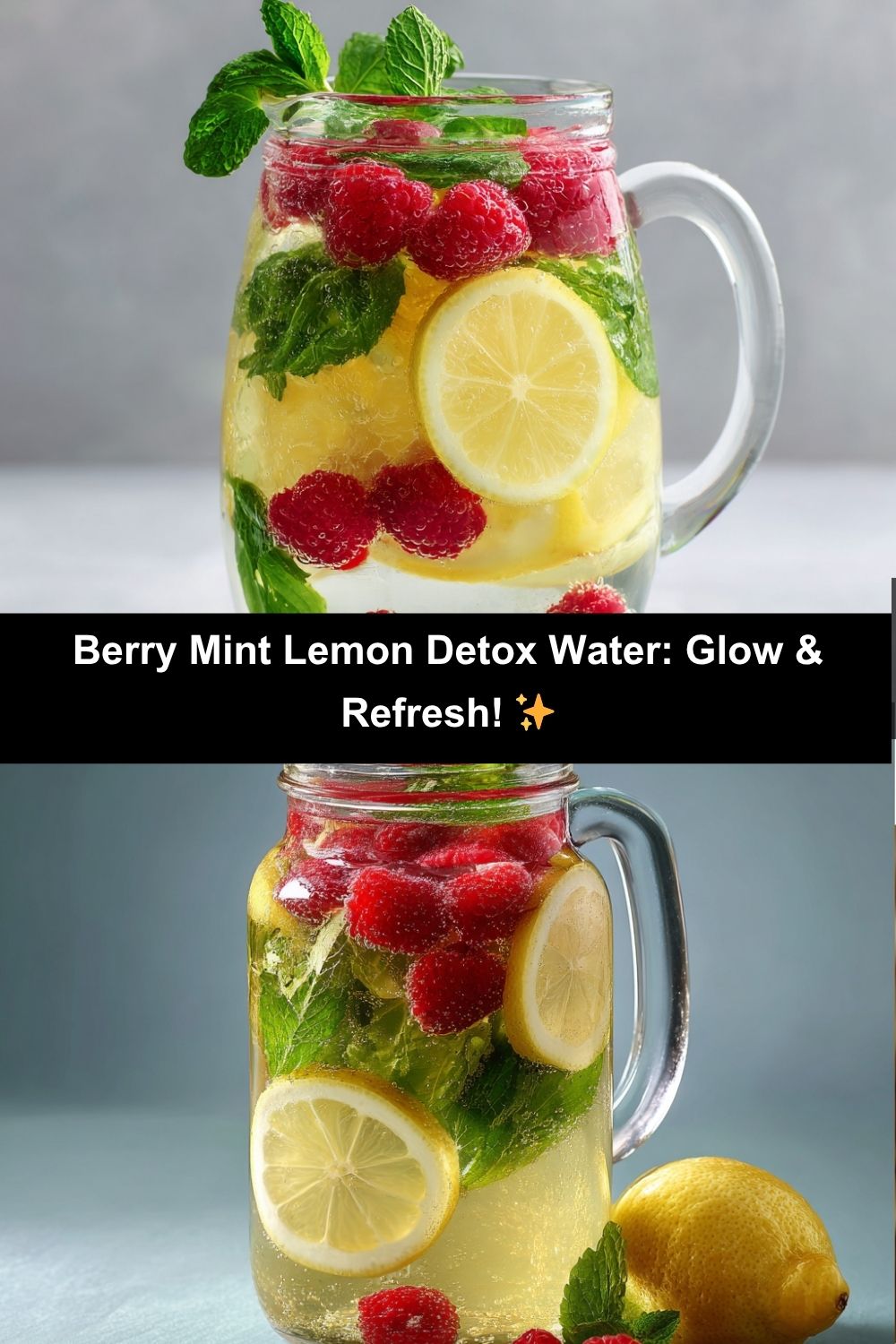 Berry Mint Lemon Detox