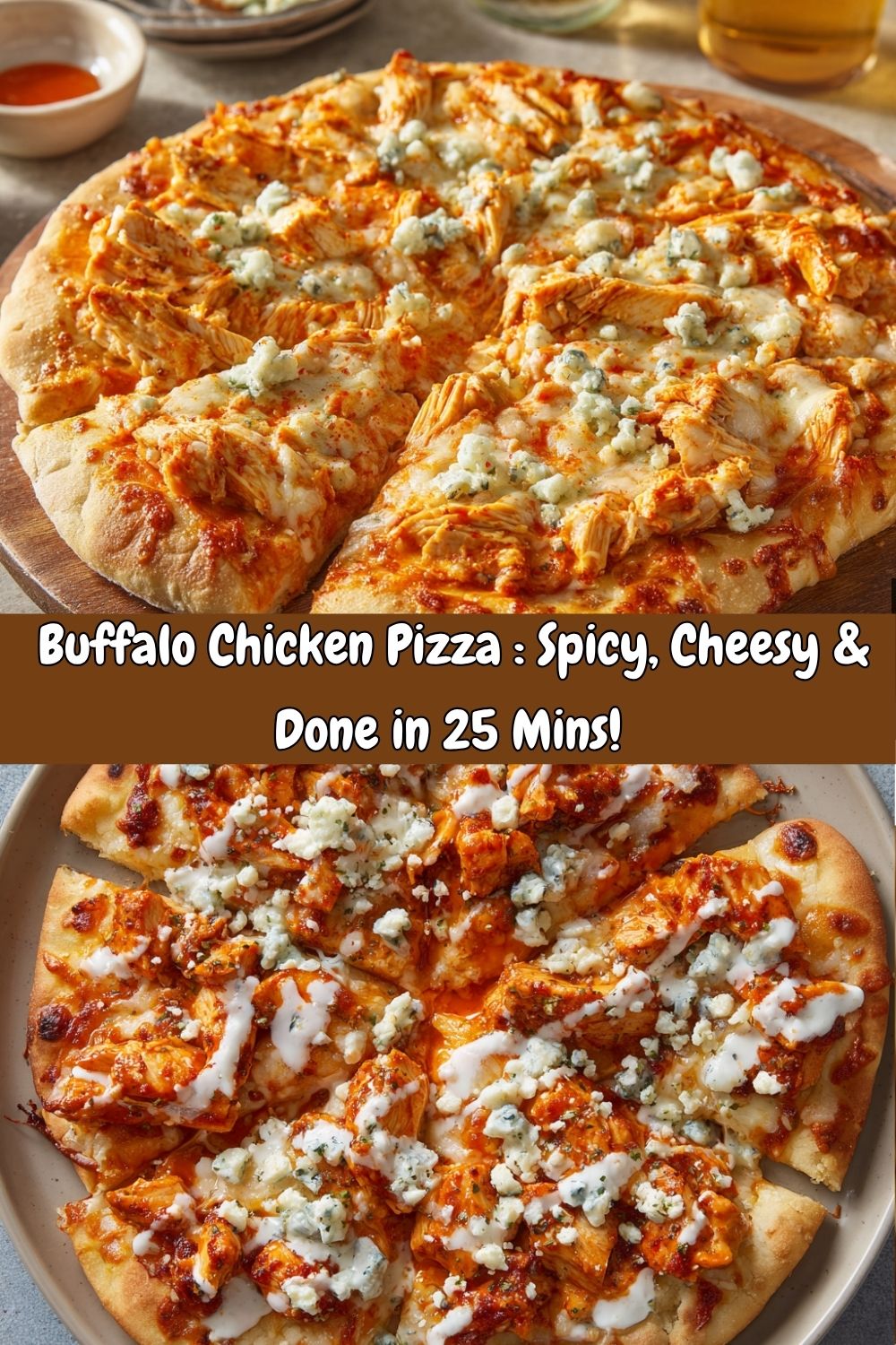 Buffalo-Style Chicken Pizza