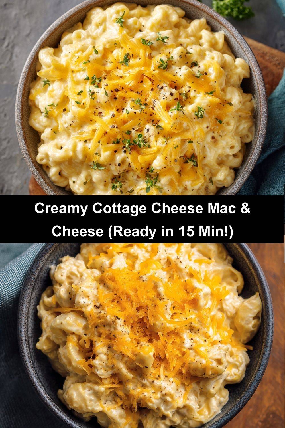 Creamy Cottage Cheese Mac