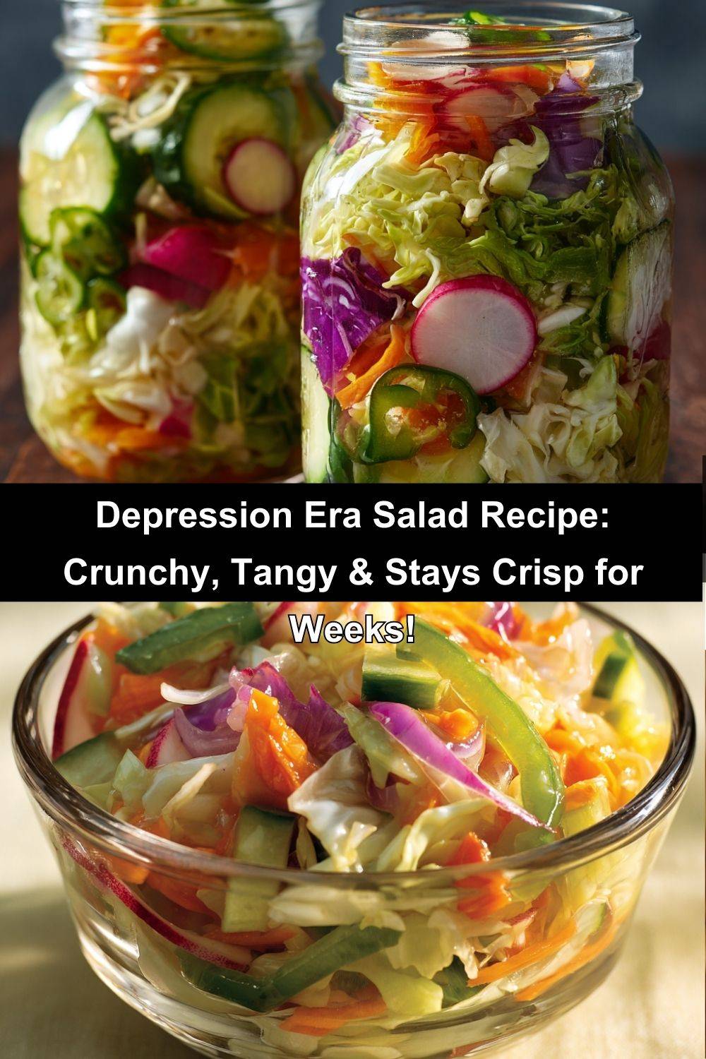 Depression Era Salad Recipe