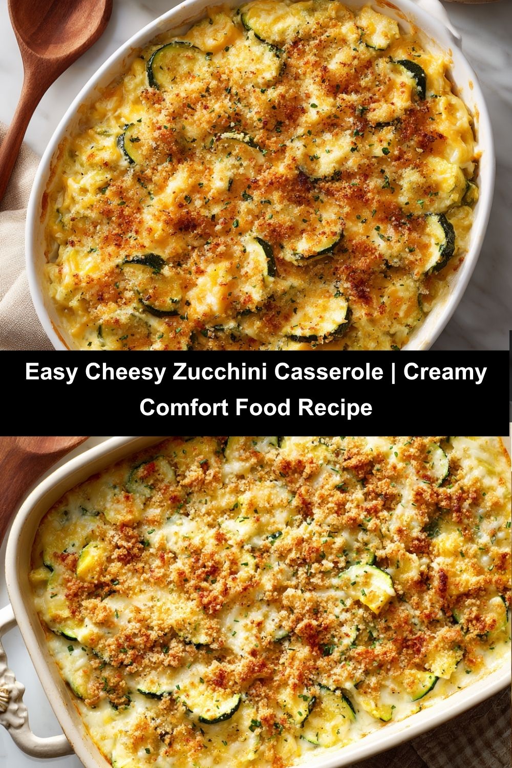 Easy Cheesy Zucchini Casserole