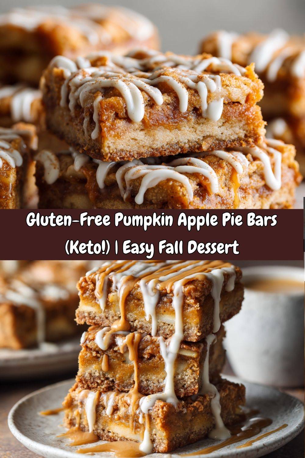 Pumpkin Cinnamon Apple Pie Bars