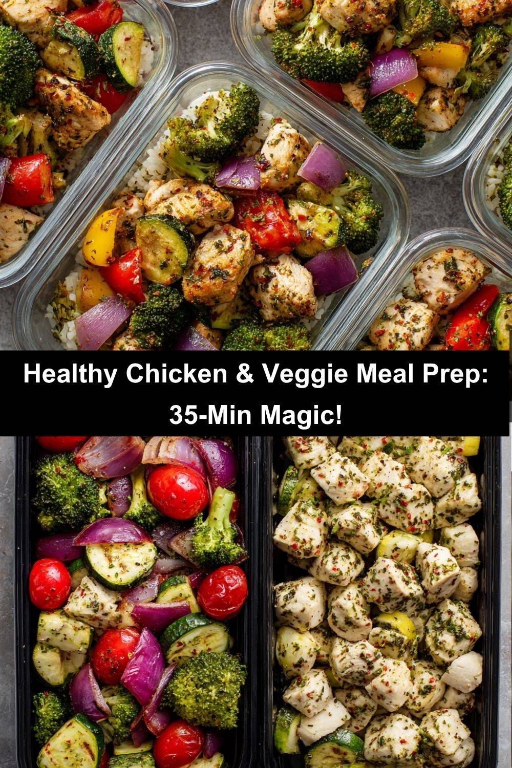 Healthy Chicken and Veggies