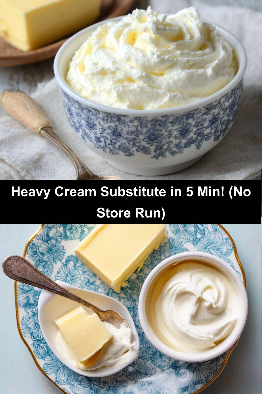 Heavy Cream Substitute