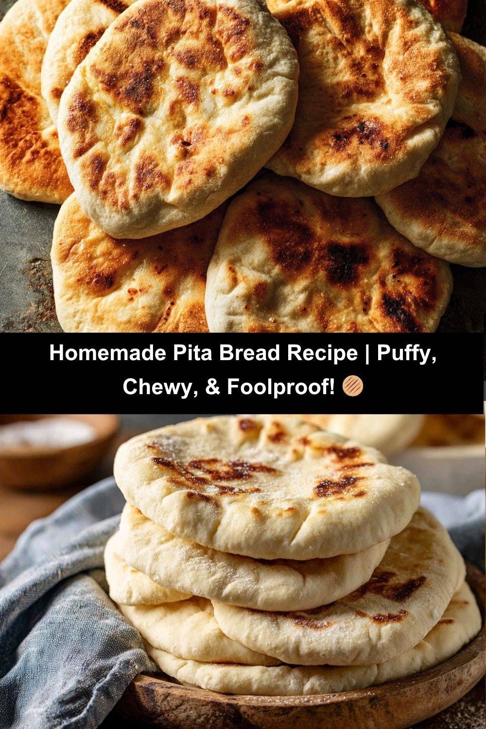 Homemade Pita Bread Recipe