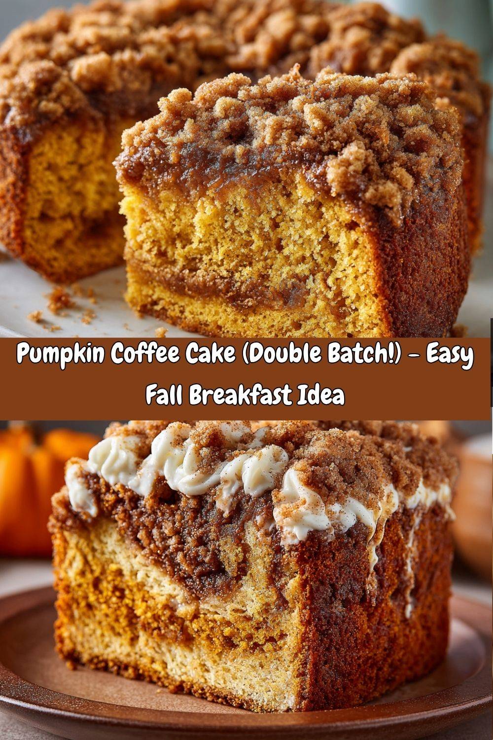 Pumpkin Coffee Cake