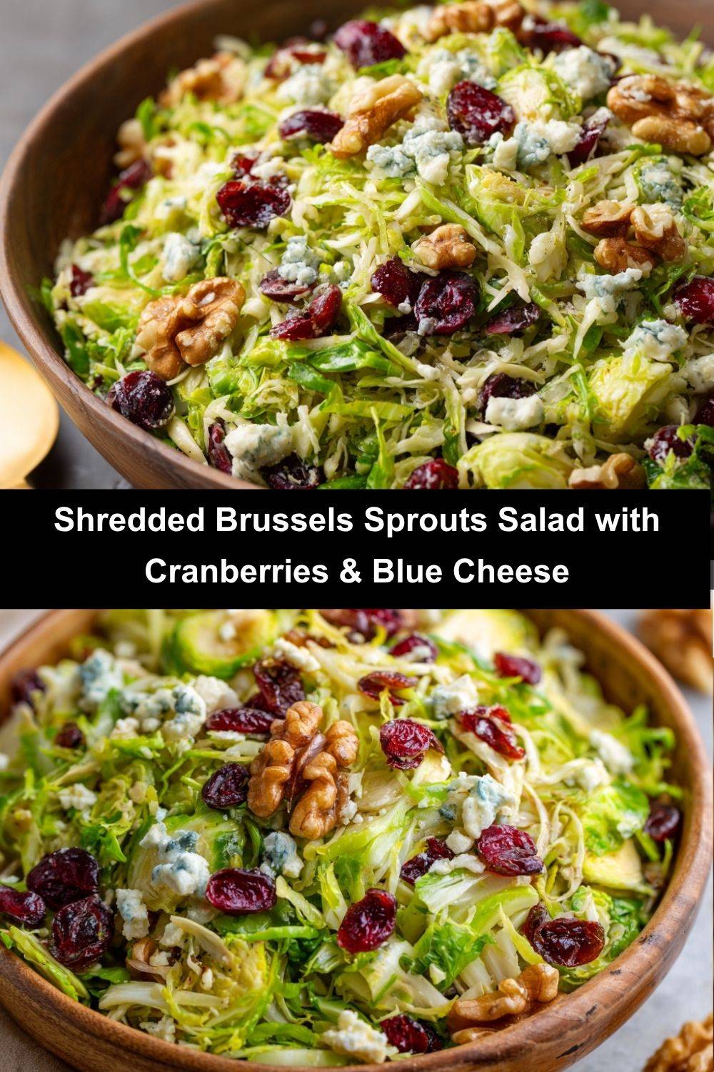 Shredded Brussels Sprouts Salad