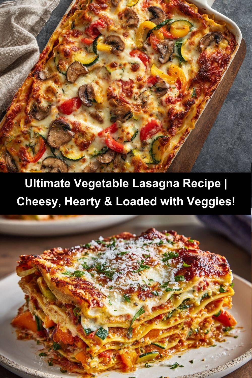 Ultimate Vegetable Lasagna Recipe
