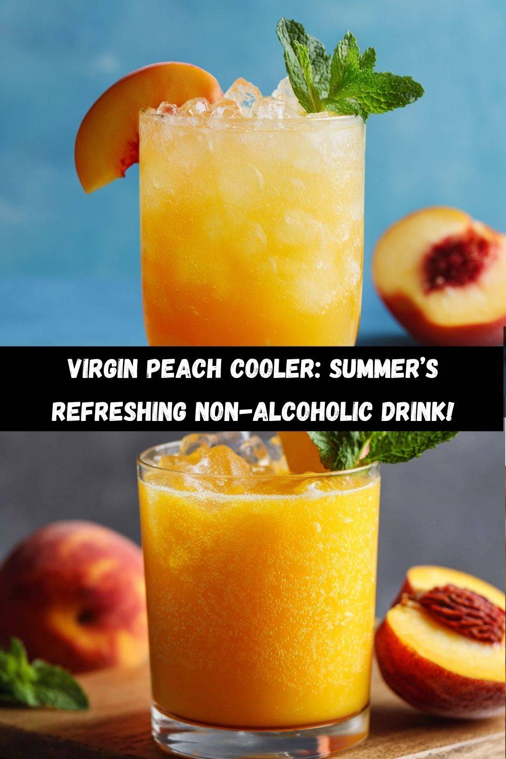 Virgin Peach Cooler