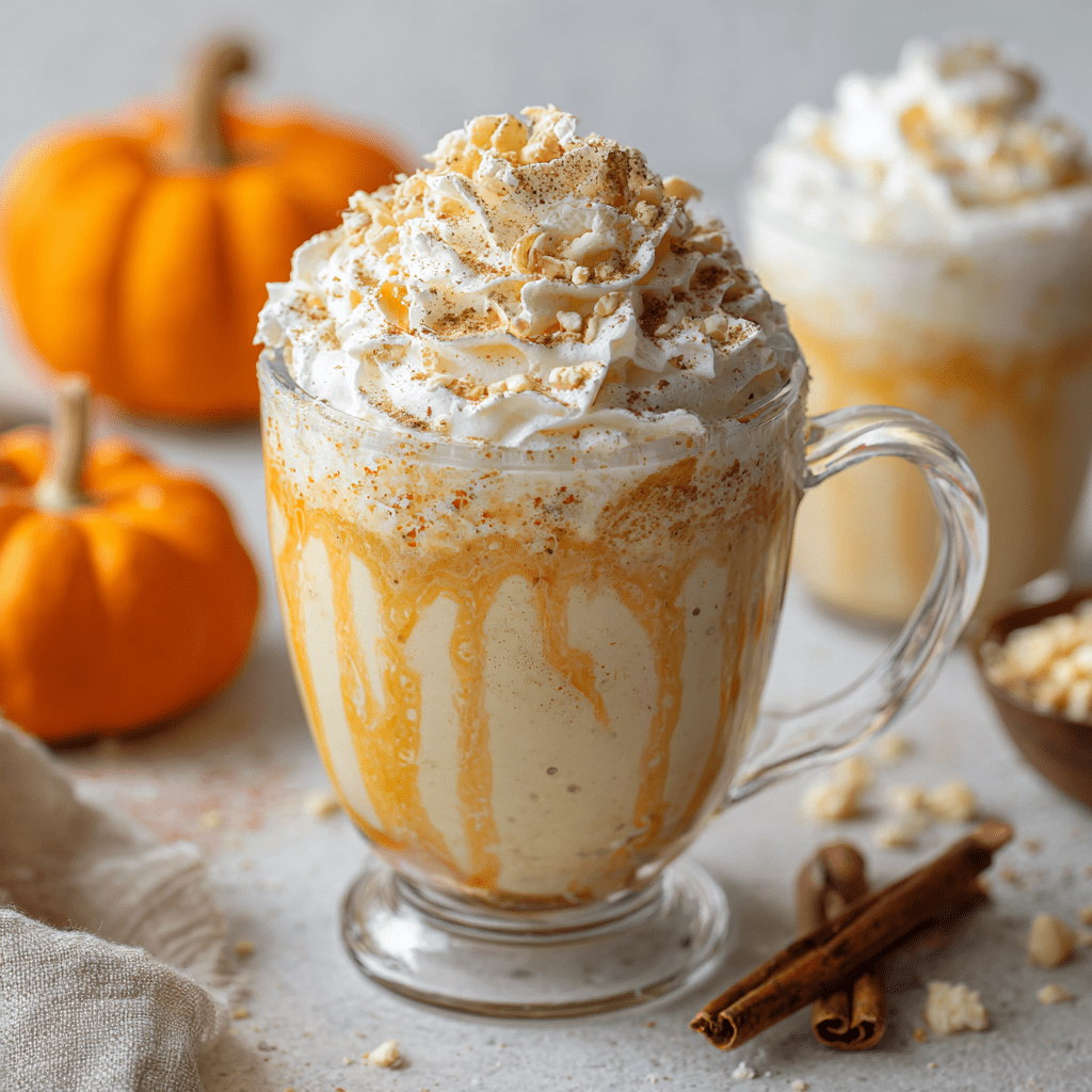 Pumpkin White Hot Chocolate