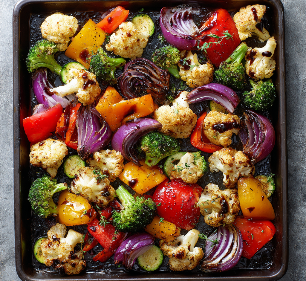 Balsamic Roasted Vegetables : A Sweet & Savory Side That Shines
