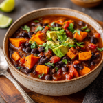 Sweet Potato Black Bean Chili