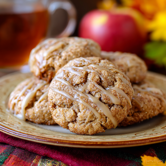 Apple Cider Cookies : Soft, Spiced & Irresistible