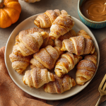 Mini Pumpkin Pie Croissants