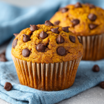 Quick Pumpkin Chocolate Chip Muffins