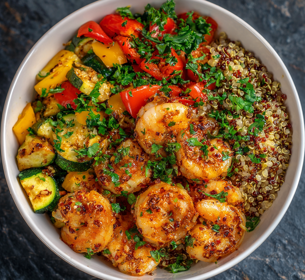 Cajun Shrimp & Quinoa Power Bowl