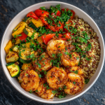 Cajun Shrimp & Quinoa Power Bowl