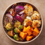 Harvest Chicken & Sweet Potato Bowls