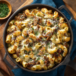 French Onion Pasta Bake