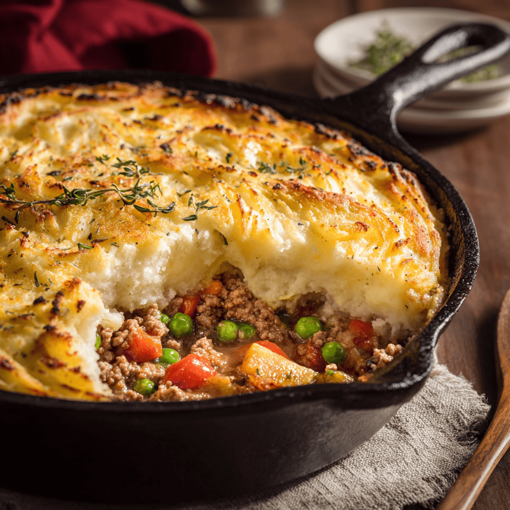 Hearty Turkey Shepherd’s Pie