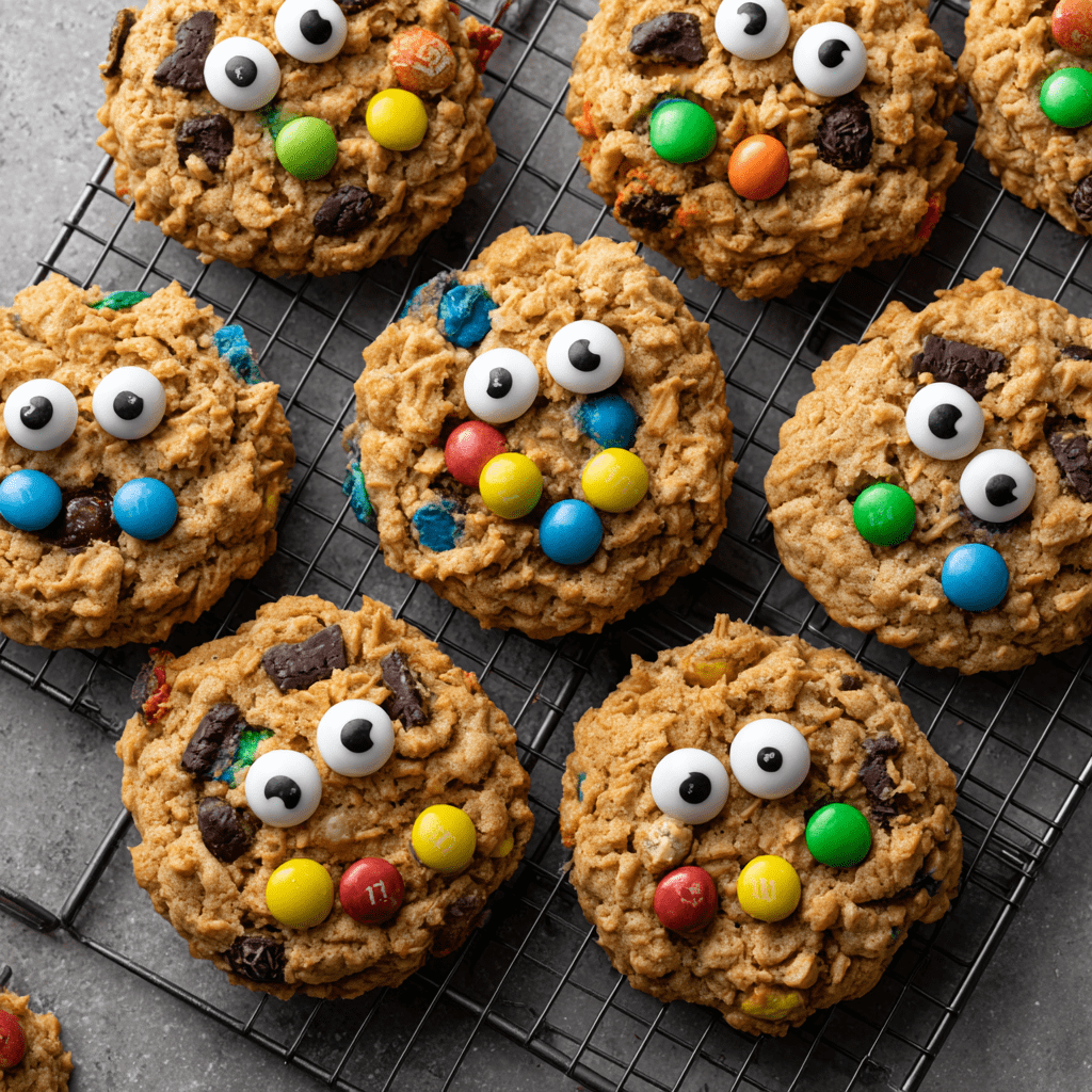 Spooky Monster Cookies