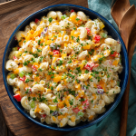 Cheddar Sour Cream Macaroni Salad